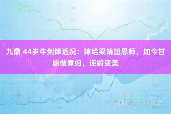 九鼎 44岁牛剑锋近况：嫁给梁靖崑恩师，如今甘愿做煮妇，逆龄变美
